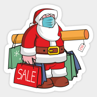 January Sale Shopping Sticker